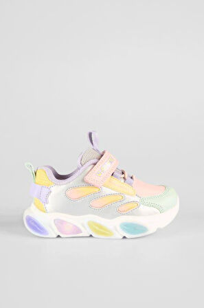 Vicco Lamb Çocuk Renkli Işıklı Cırtlı Hafif Spor Ayakkabı 346.25K.227