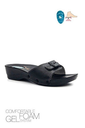 Ceyo Minelli Topuklu-2 Kadın Topuk Jellli Anatomik Terlik