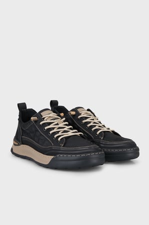 Marcomen 23511 Erkek Yanı Kabartmalı Paraşüt Kumaş Lastikli Sneaker Ayakkabı