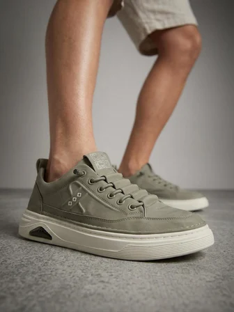 Marcomen 23506 Erkek Lastikli Paraşüt Kumaş Sneaker Ayakkabı KÜÇÜK KALIP BİR NUMARA BÜYÜK TERCİH EDİNİZ