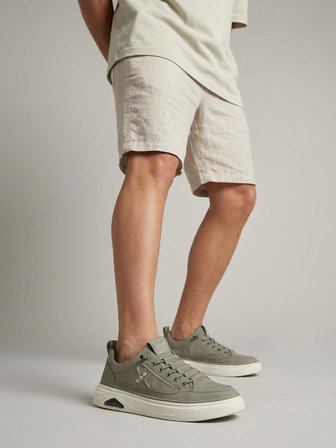 Marcomen 23506 Erkek Lastikli Paraşüt Kumaş Sneaker Ayakkabı KÜÇÜK KALIP BİR NUMARA BÜYÜK TERCİH EDİNİZ