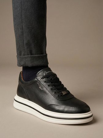 Marcomen 23248 Erkek Hakiki Deri Bağcıklı Sneaker Ayakkabı