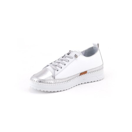 Venüs 26150001Y Kadın Hakiki Deri Parçalı Lastikli Comfort Sneaker Ayakkabı