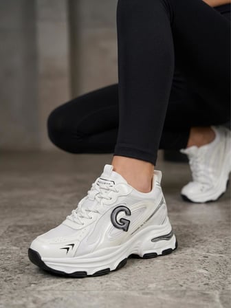 Guja 26K450 Kadın Kalın Taban İçten Dolgulu Sneaker Ayakkabı