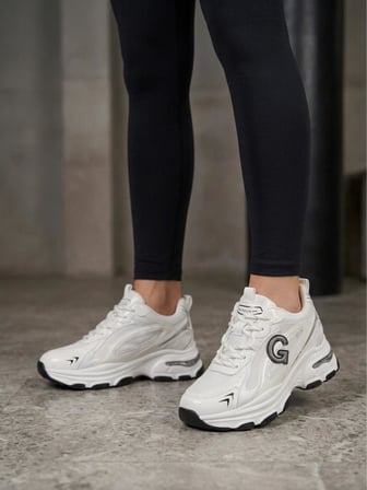 Guja 26K450 Kadın Kalın Taban İçten Dolgulu Sneaker Ayakkabı