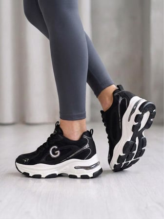 Guja 26K450 Kadın Kalın Taban İçten Dolgulu Sneaker Ayakkabı
