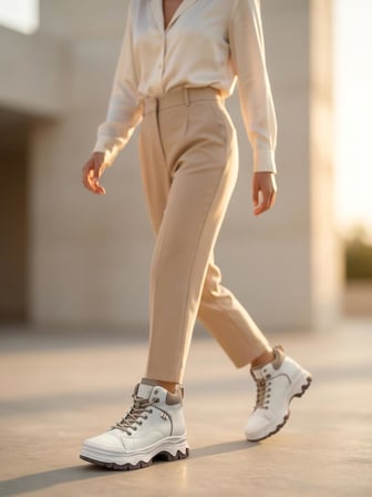 Guja 26K308-1 Kadın Lastik Bağ Kısa Spor Bot