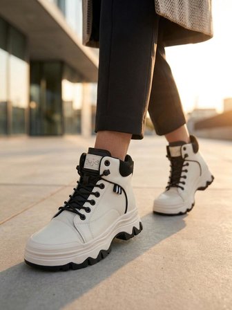 Guja 26K308-1 Kadın Lastik Bağ Kısa Spor Bot