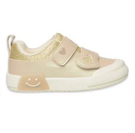 Vicco Suzi Kız Çocuk Kalp Cırt Işıklı Sneaker Ayakkabı