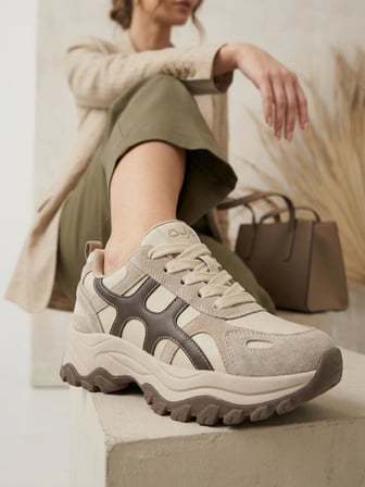 Guja 26K374-1 Kadın Bağcıklı İçi Polarlı Kalın Taban Günlük Sneaker