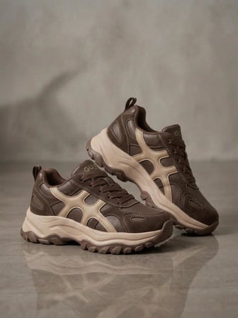 Guja 26K374-1 Kadın Bağcıklı İçi Polarlı Kalın Taban Günlük Sneaker