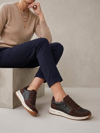 Greyder 36342 Kadın Hakiki Deri Fermuarlı Casual Ayakkabı