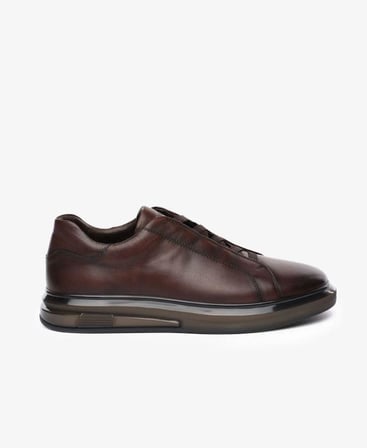 Greyder 64726 Erkek Hakiki Deri Lastikli Sneaker Ayakkabı