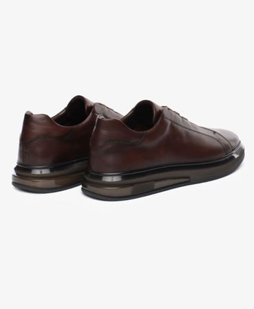 Greyder 64726 Erkek Hakiki Deri Lastikli Sneaker Ayakkabı