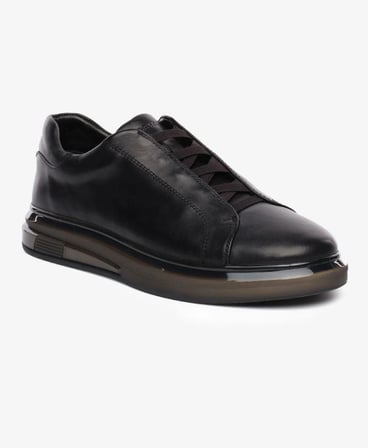 Greyder 64726 Erkek Hakiki Deri Lastikli Sneaker Ayakkabı
