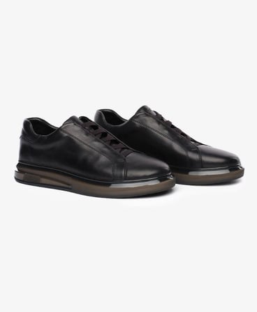 Greyder 64726 Erkek Hakiki Deri Lastikli Sneaker Ayakkabı