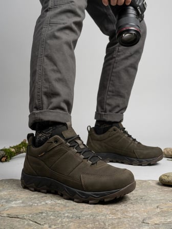 Greyder 00190 Erkek Hakiki Deri Su Geçirmez Outdoor Ayakkabı
