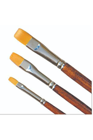 Ponart 983 Altın Toray Fırça Yassı Uç No:10