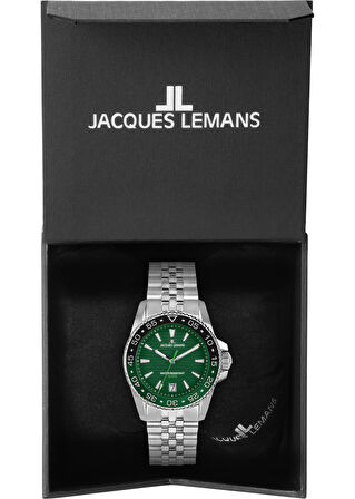 JACQUES LEMANS 1-2205J LIVERPOOL DIVER ERKEK KOL SAATİ