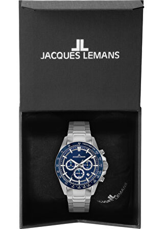 JACQUES LEMANS 1-2207C LIVERPOOL CHRONOGRAPH ERKEK KOL SAATİ