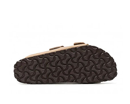 Birkenstock Arizona Leoi Unisex Terlik 352203-20322 Kahverengi