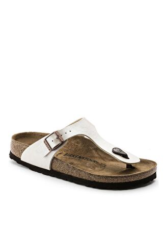 Birkenstock Beyaz Kadın Terlik 943871 - GIZEH