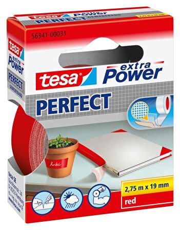 tesa® Ekstra Power Kusursuz Tamir Bandı, kırmızı