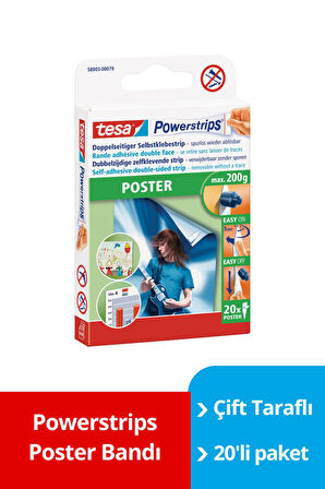 tesa® Powerstrips Poster Bandı