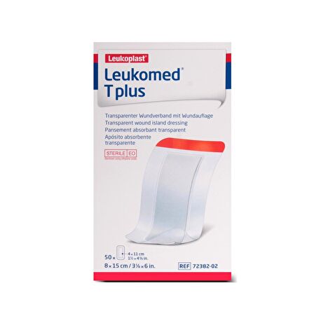 Bsn Leukomed T Plus Pedli Transparan Film Yara Örtüsü 8cm x 15cm