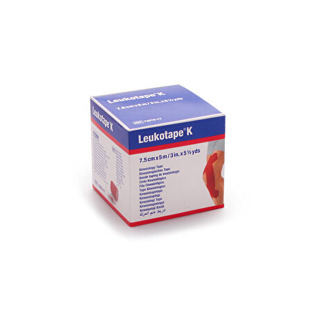 Leukotape K 7,5cm x 5m Bsn Kinesiotape Kırmızı