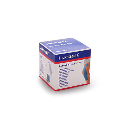 Leukotape K 7,5cm x 5m Bsn Kinesiotape Mavi