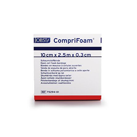 Jobst Compifoam Bandaj Altı Dolgu Köpük 10cm x 2,5m x 0,3mm