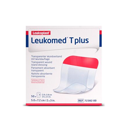 Bsn Leukomed T Plus Pedli Transparan Film Yara Örtüsü 5cm x 7,2cm