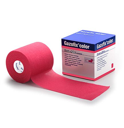 BSN Gazofix Color LF 8cm X 20m Pembe