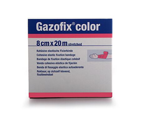 BSN Gazofix Color LF 8cm X 20m Pembe