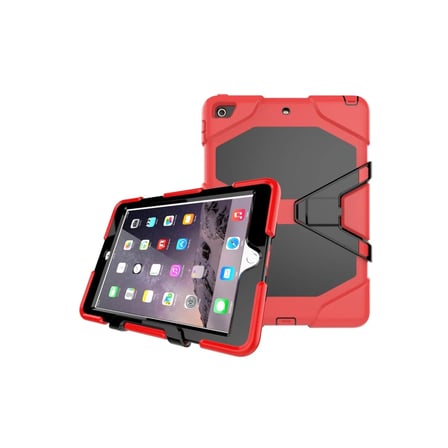 Apple iPad 5 Air 9.7 Kılıf Griffin Tablet Kapak - Kırmızı