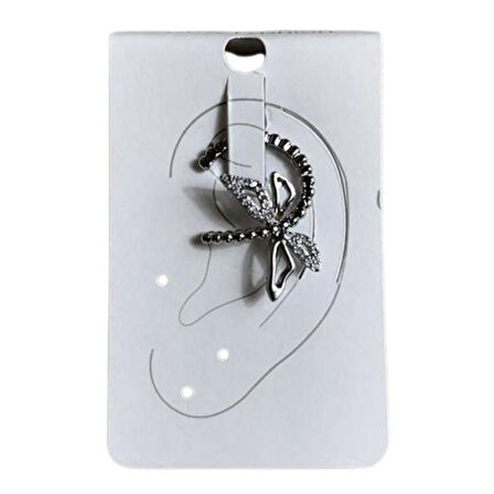 Uretti - İREM 3914 7211 Kelebek Model Kıkırdak Küpe