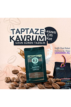 Honduras Çekirdek Kahve – Merito Shg Ep, %100 Arabica, Espresso Için Özel Kavrulmuş – 250G