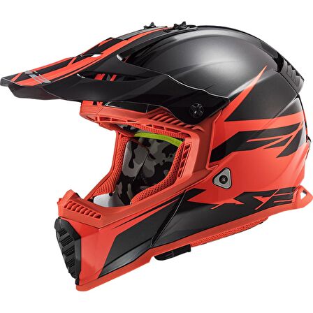 Ls2 Fast Evo Roar Kross Motosiklet Kaski