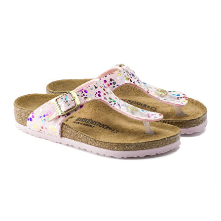 Birkenstock Gizeh Kids Mf Confetti 1016017 Kız Çocuk Terlik