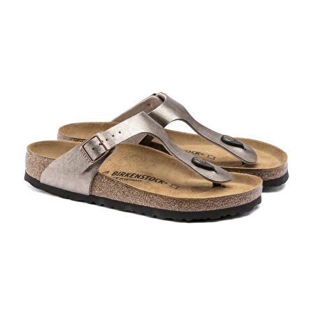 BRONZ Kadın Terlik 1016144 Birkenstock Gızeh Bf Gr