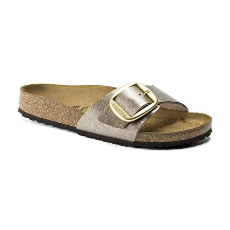 Birkenstock MADRID BIG BUCKLE BF GRACEFUL Bej Kadın Terlik