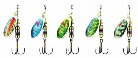 Dam Spinner Fz Standard 3D 4 gr #2 Kaşık Dam-Pike
