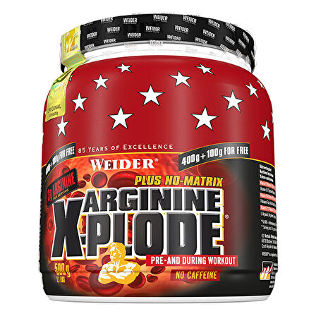 Weider Arginine Xplode 500 Gr - TROPİKAL MEYVE