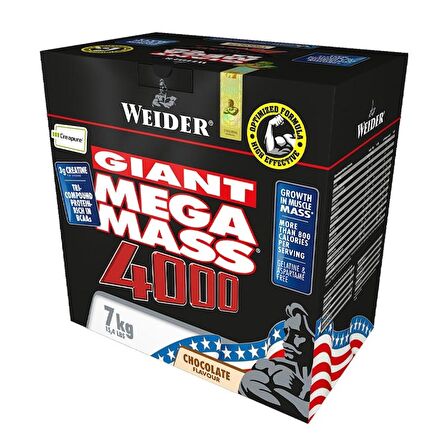 Weider Mega Mass 4000 7000 Gr Çikolata Aromalı