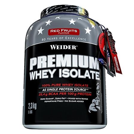 Weider Premium Whey Isolate 2300 Gr - KIRMIZI MEYVELER