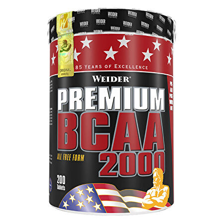 Weider BCAA 2000 200 Tablet - AROMASIZ