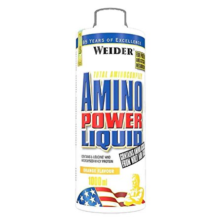 Weider Amino Power Liquid 1000 mL - PORTAKAL