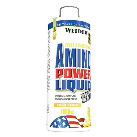 Weider Amino Power Liquid 1000 mL - PORTAKAL