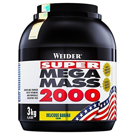 Weider Mega Mass 2000 3000 Gr - MUZ